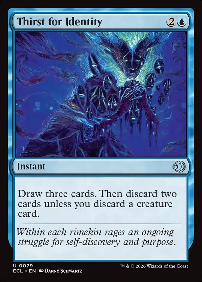 Thirst for Identity Front Face