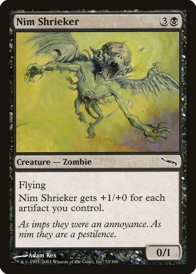 Nim Shrieker Front Face