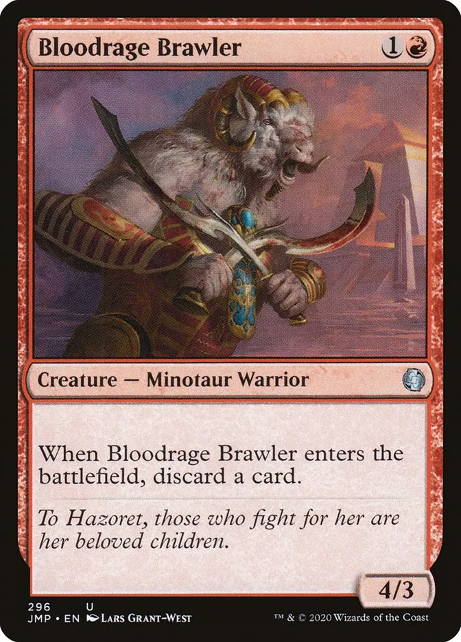 Bloodrage Brawler Front Face