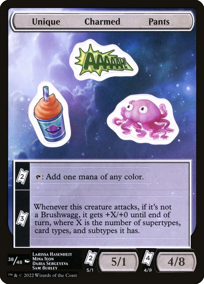 Unique Charmed Pants Front Face
