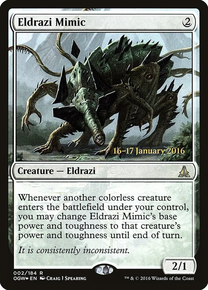 Eldrazi Mimic Front Face