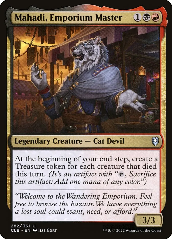 Mahadi, Emporium Master Front Face