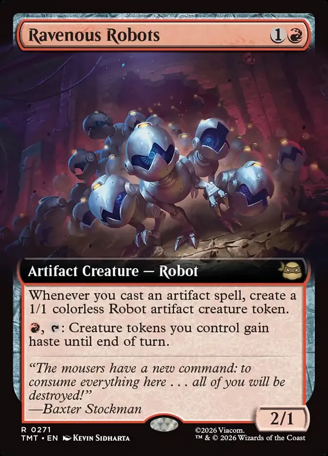 Ravenous Robots Front Face