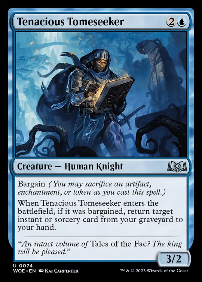 Tenacious Tomeseeker Front Face
