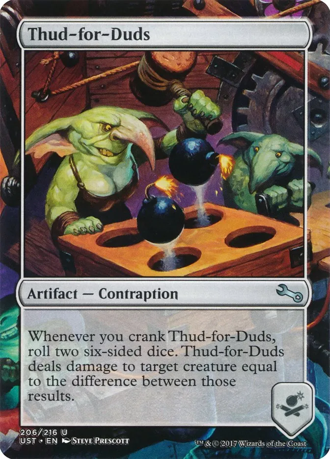 Thud-for-Duds Front Face