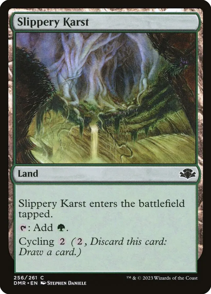 Slippery Karst Front Face