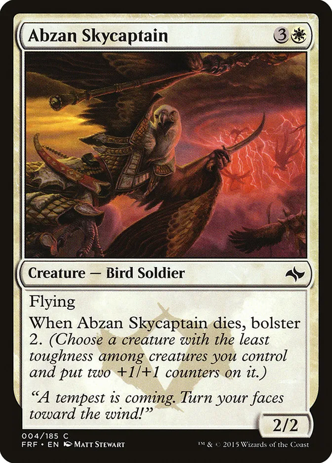 Abzan Skycaptain Front Face