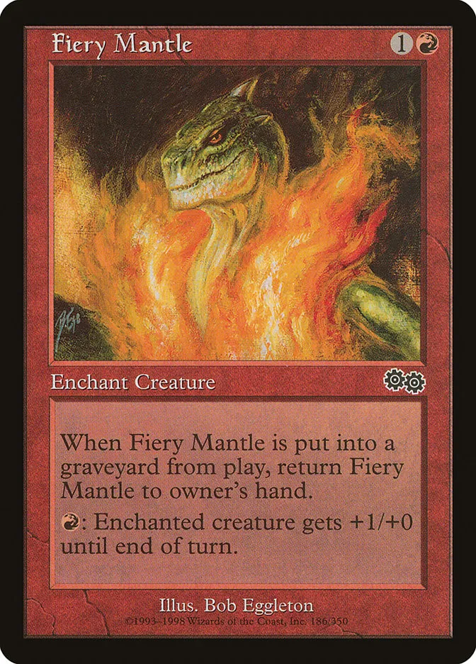 Fiery Mantle Front Face