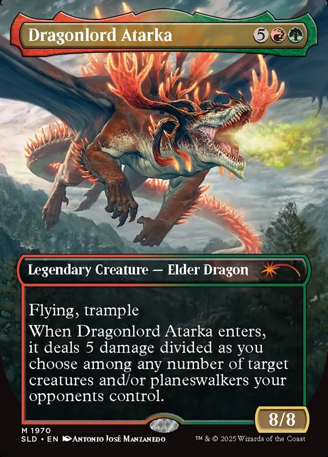 Dragonlord Atarka // Dragonlord Atarka Front Face