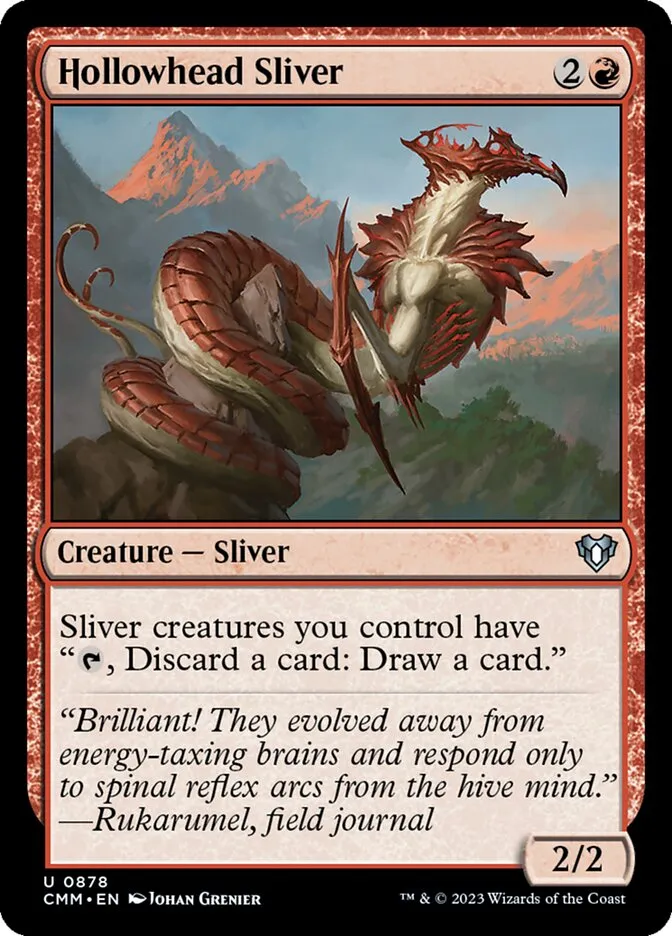 Hollowhead Sliver Front Face