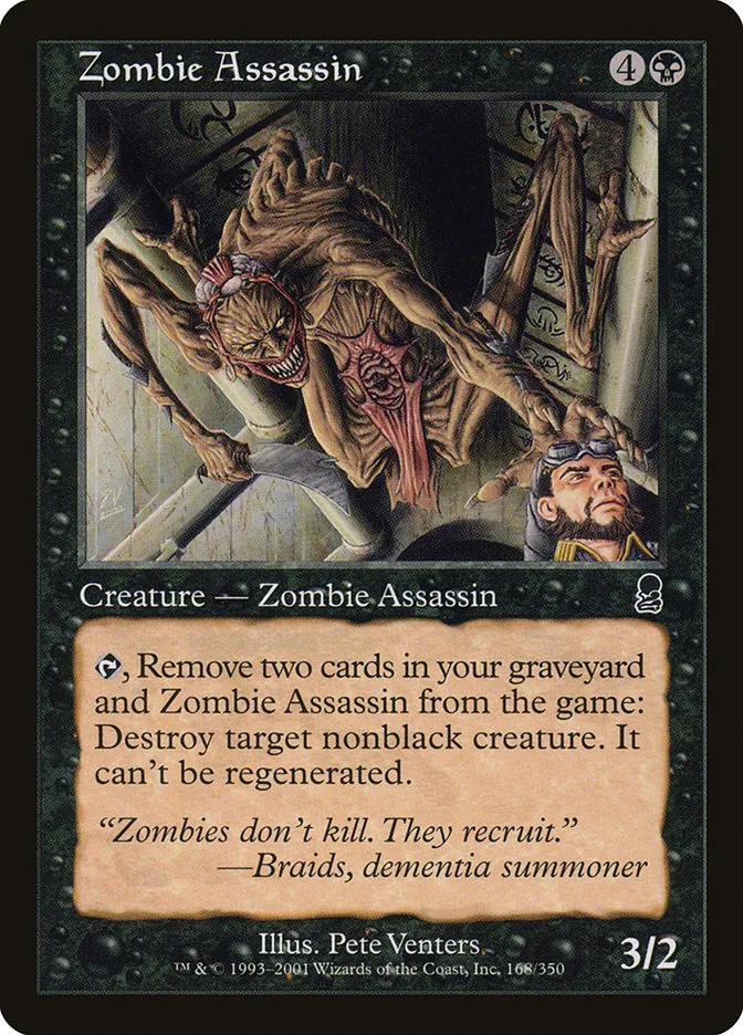 Zombie Assassin Front Face