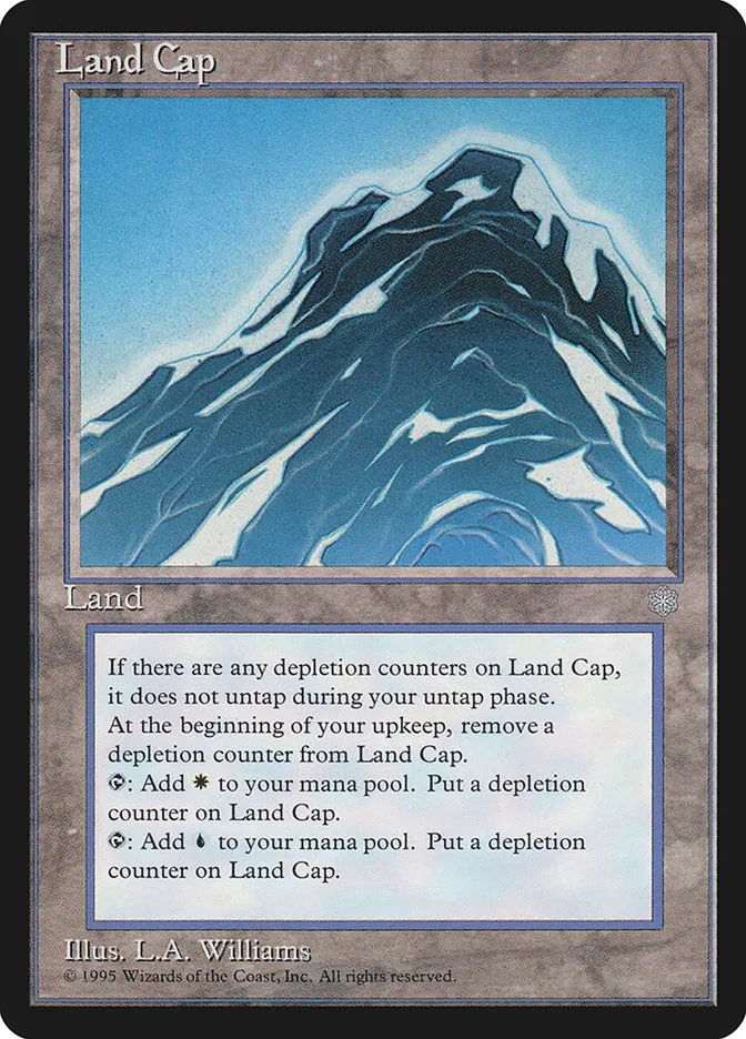 Land Cap Front Face