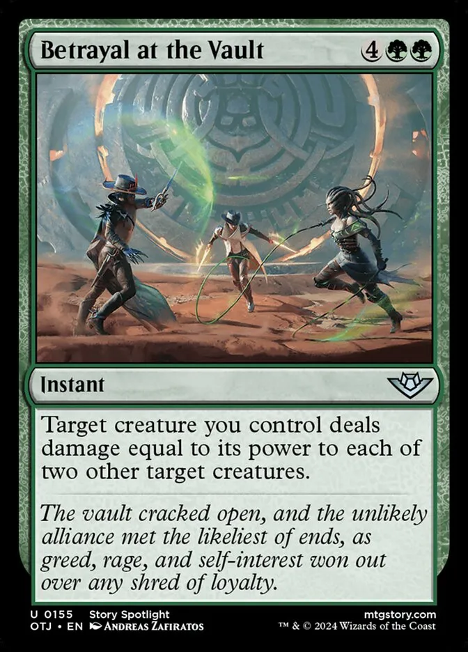 Betrayal at the Vault Front Face