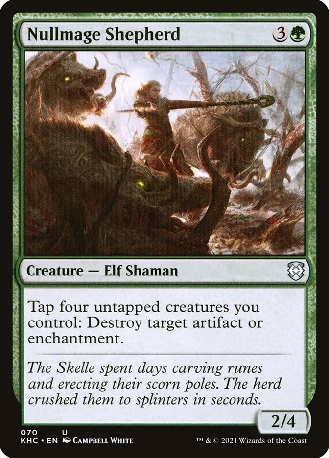 Nullmage Shepherd Front Face
