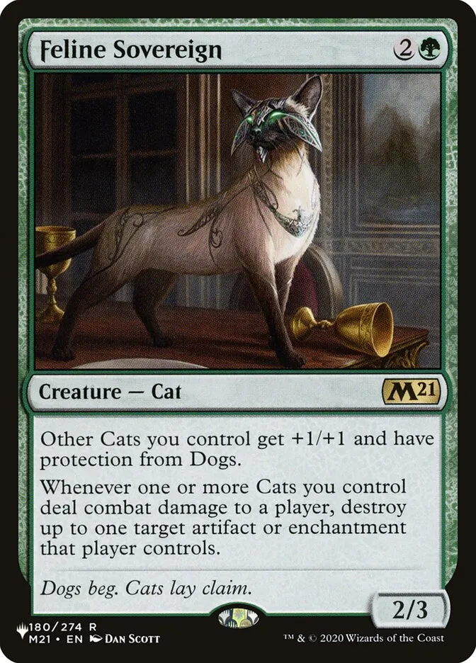Feline Sovereign Front Face