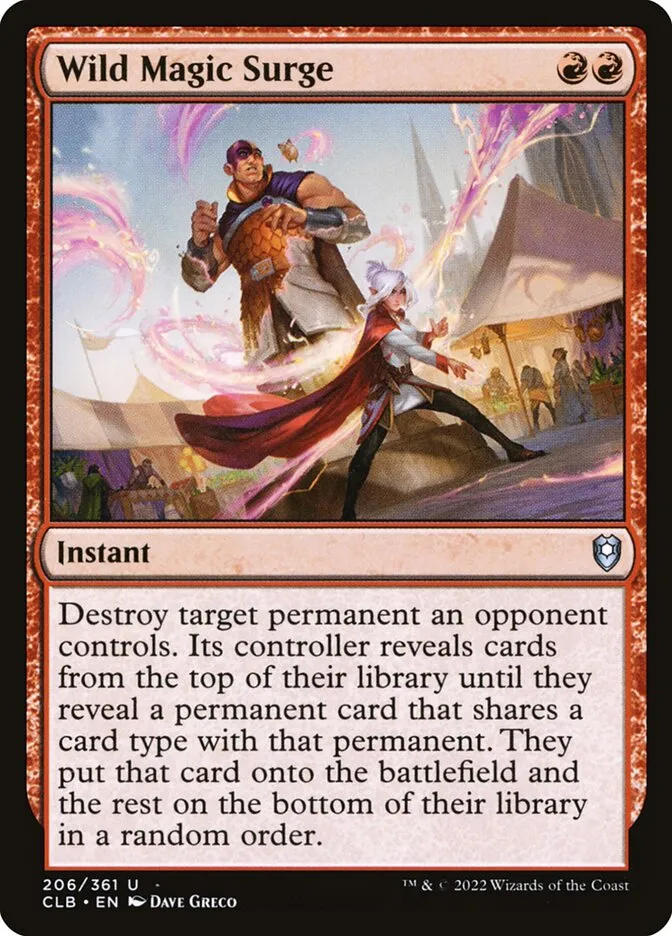 Wild Magic Surge Front Face