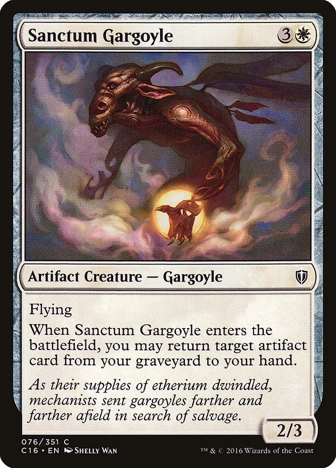 Sanctum Gargoyle Front Face
