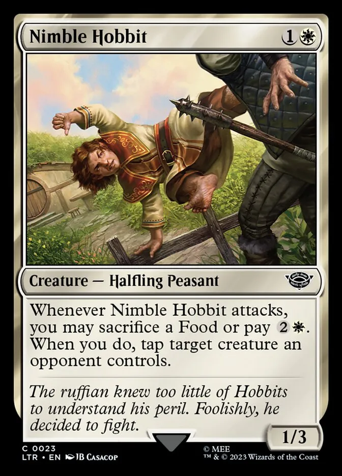 Nimble Hobbit Front Face