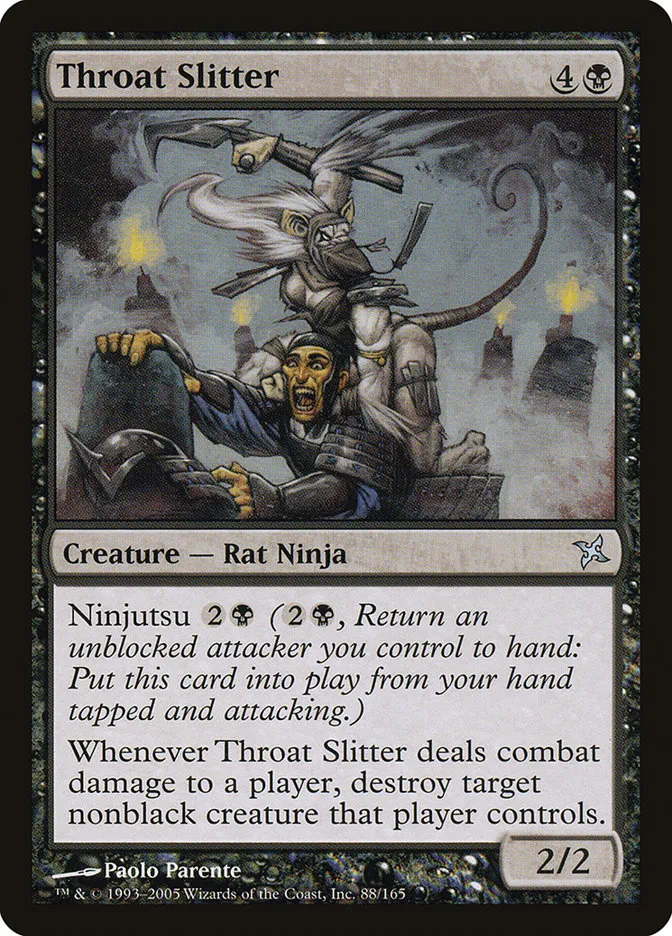 Throat Slitter Front Face
