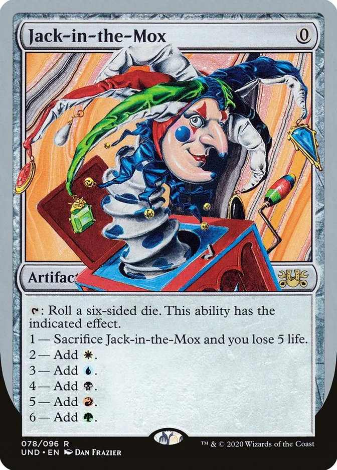 Jack-in-the-Mox Front Face