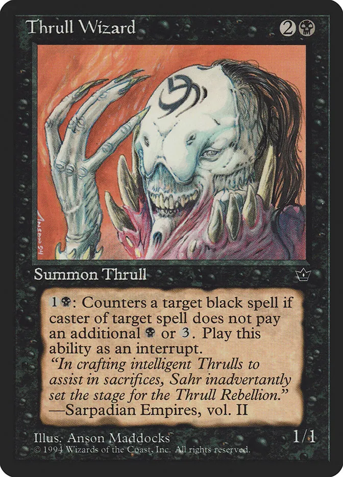 Thrull Wizard Front Face