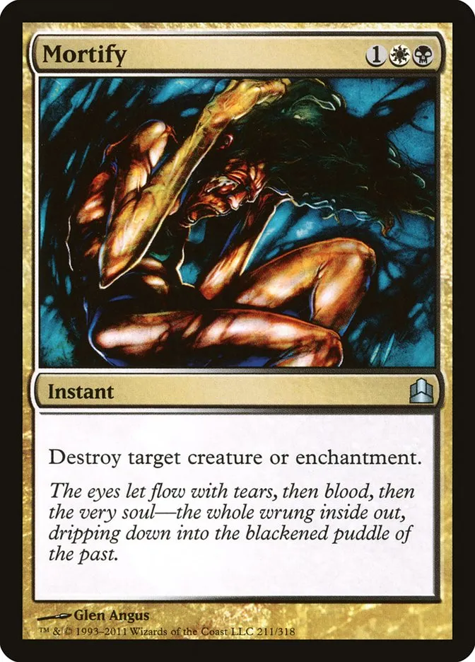 Mortify Front Face