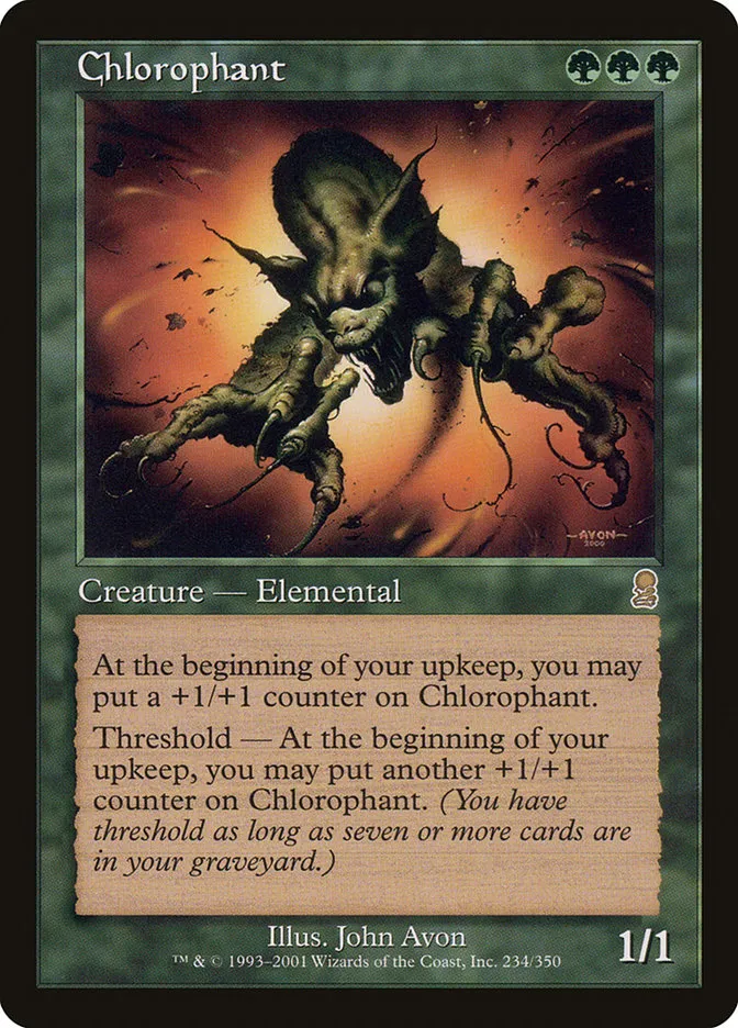 Chlorophant Front Face