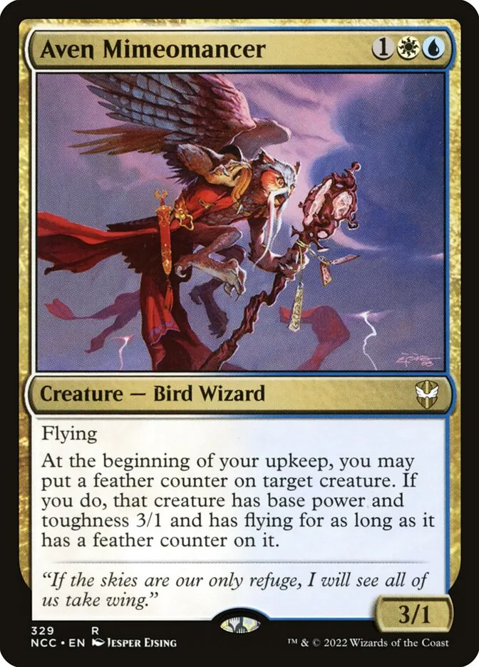 Aven Mimeomancer Front Face