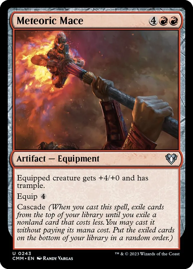 Meteoric Mace Front Face