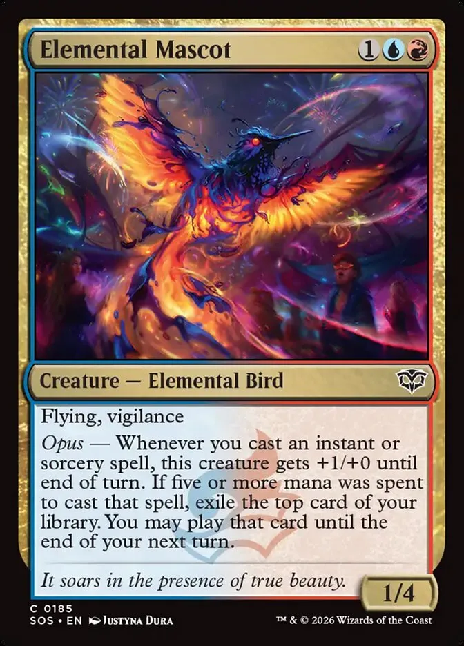 Elemental Mascot Front Face