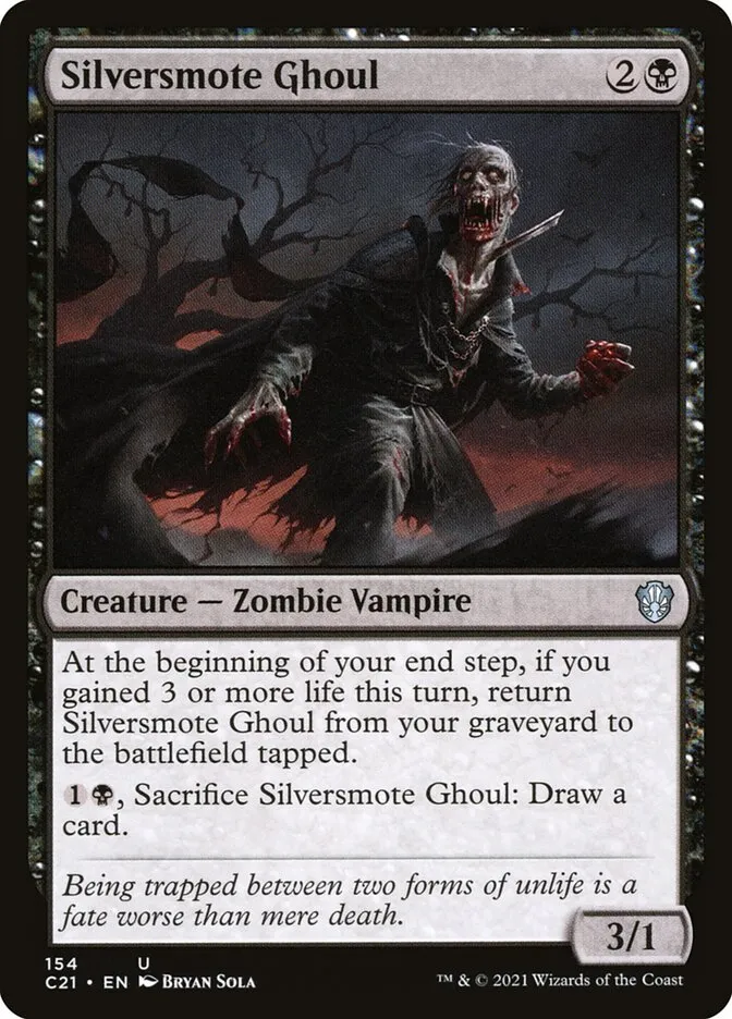 Silversmote Ghoul Front Face