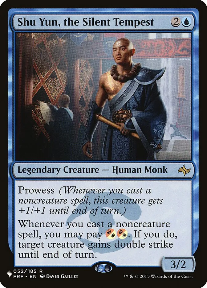 Shu Yun, the Silent Tempest Front Face