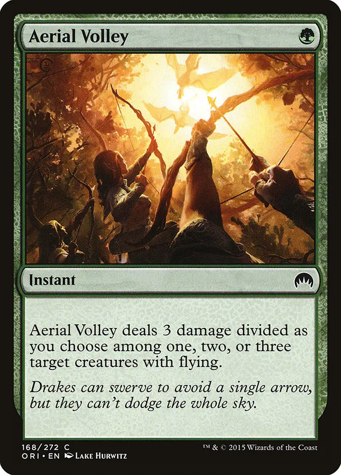 Aerial Volley Front Face