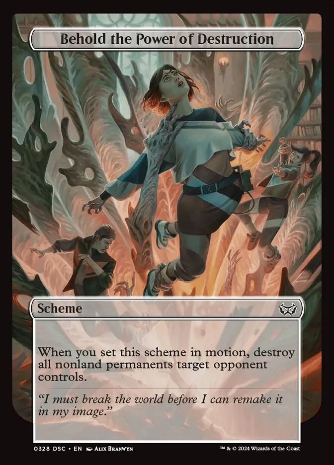 Behold the Power of Destruction Front Face