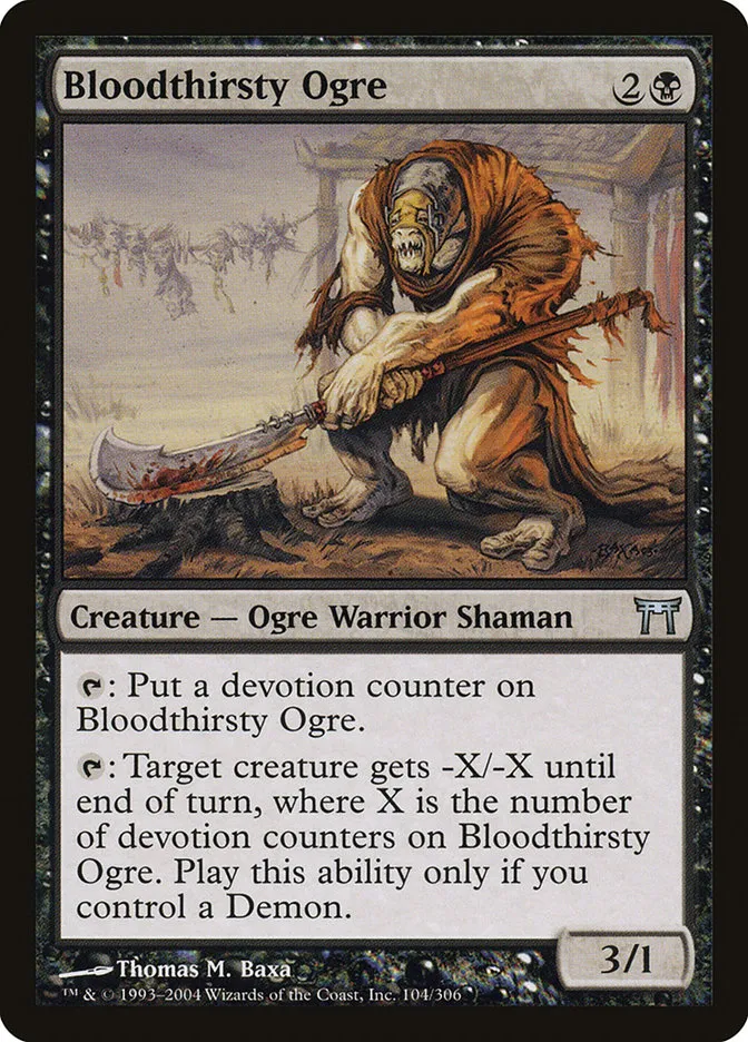Bloodthirsty Ogre Front Face