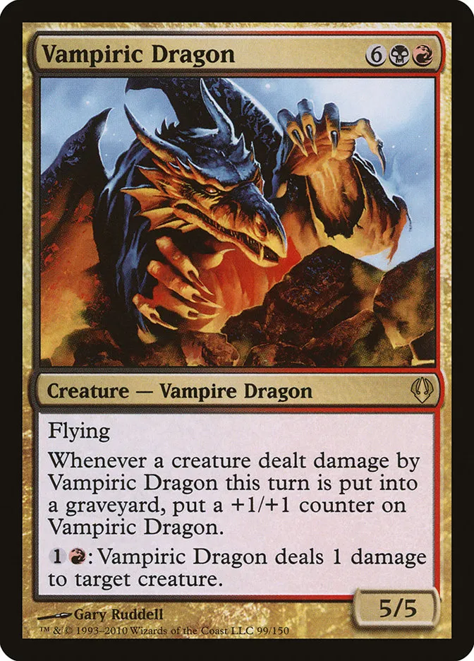 Vampiric Dragon Front Face