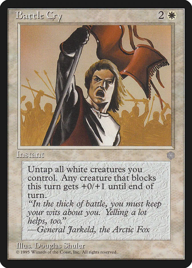 Battle Cry Front Face