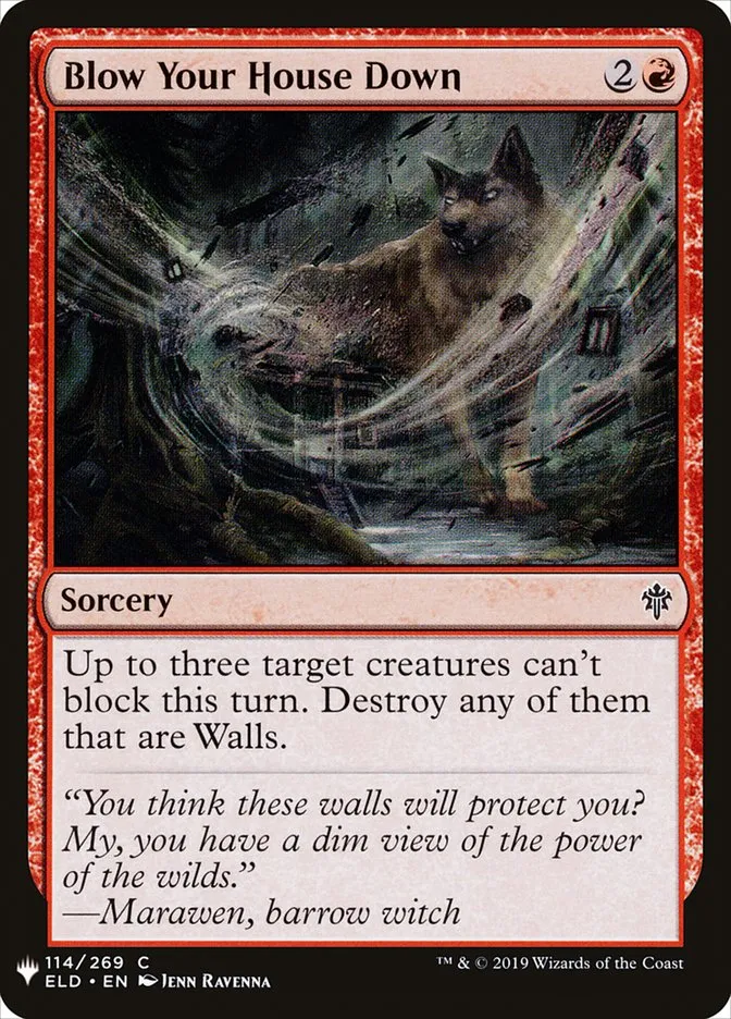Blow Your House Down Front Face