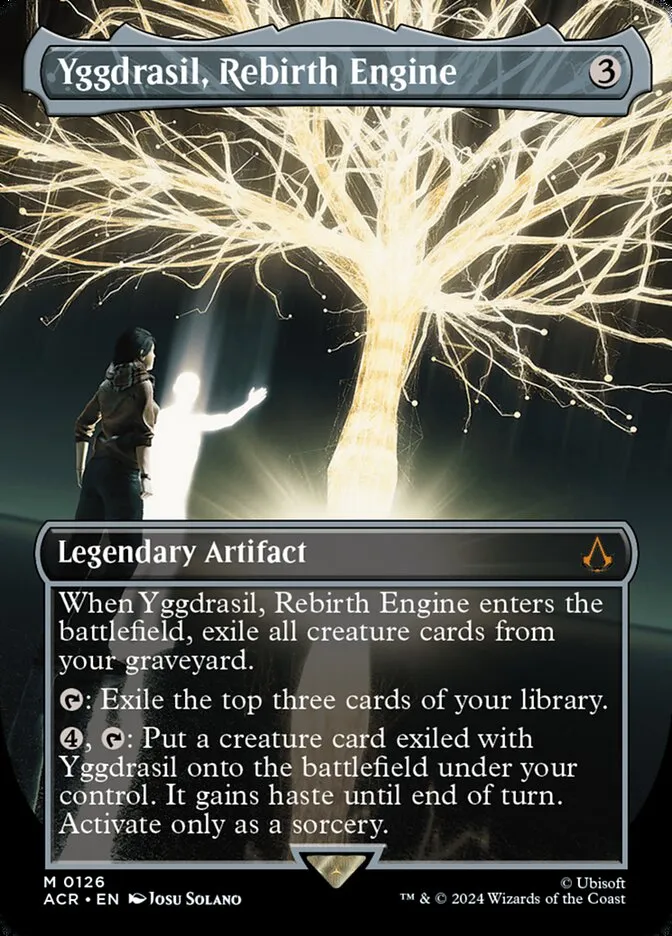 Yggdrasil, Rebirth Engine Front Face