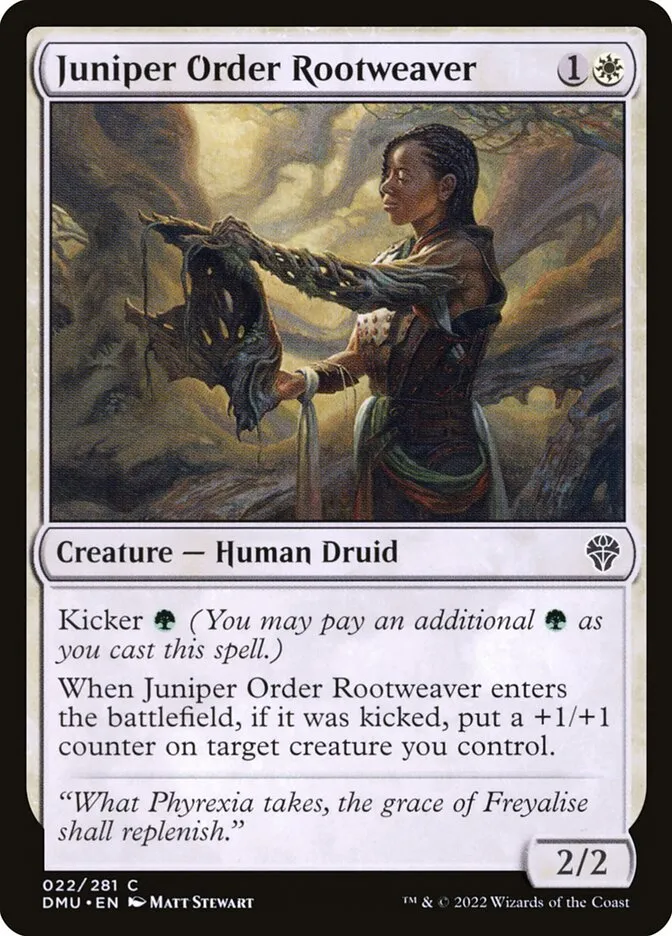 Juniper Order Rootweaver Front Face