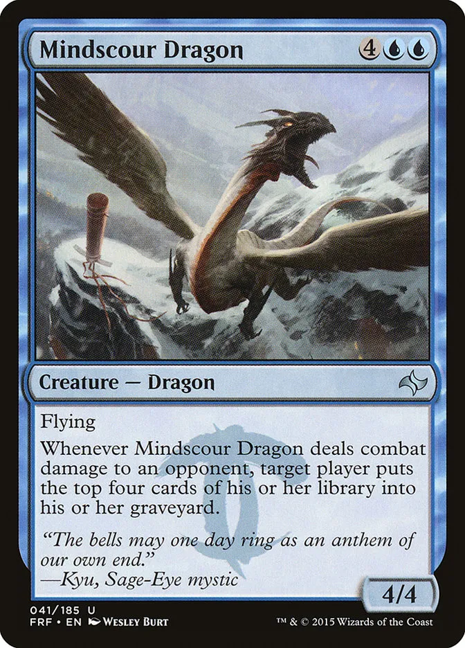 Mindscour Dragon Front Face