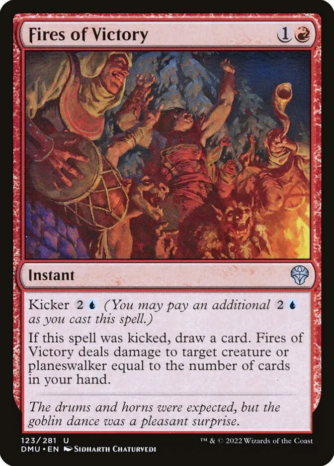 Fires of Victory Front Face