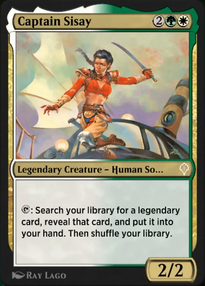 Captain Sisay Front Face