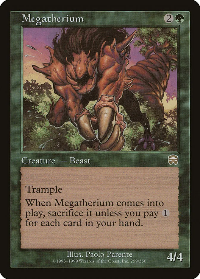 Megatherium Front Face