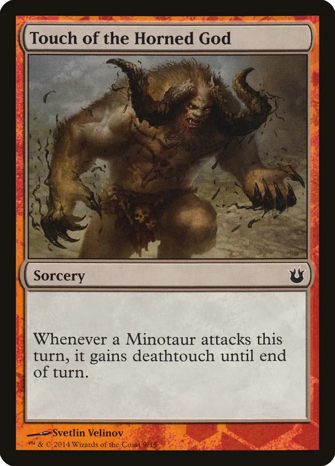 Touch of the Horned God Front Face