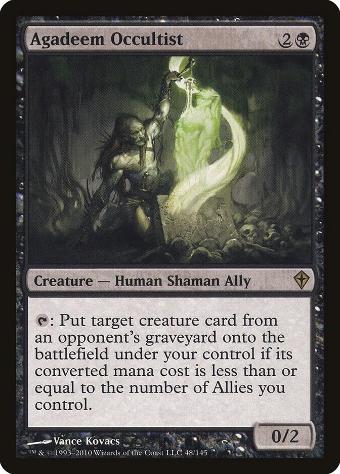 Agadeem Occultist Front Face