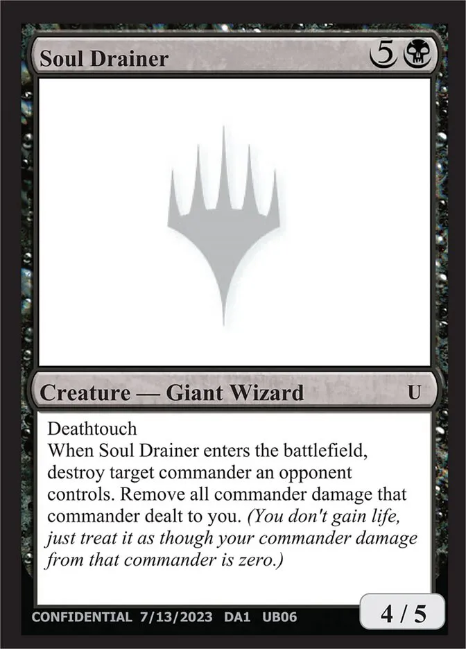 Soul Drainer Front Face