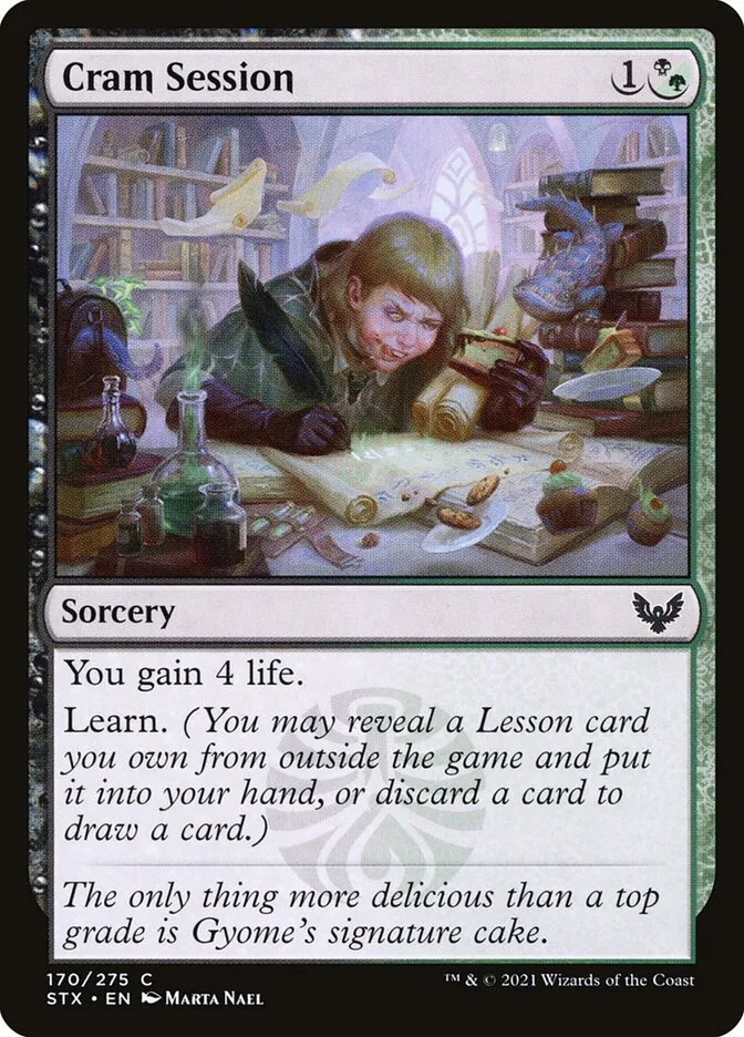 Cram Session Front Face