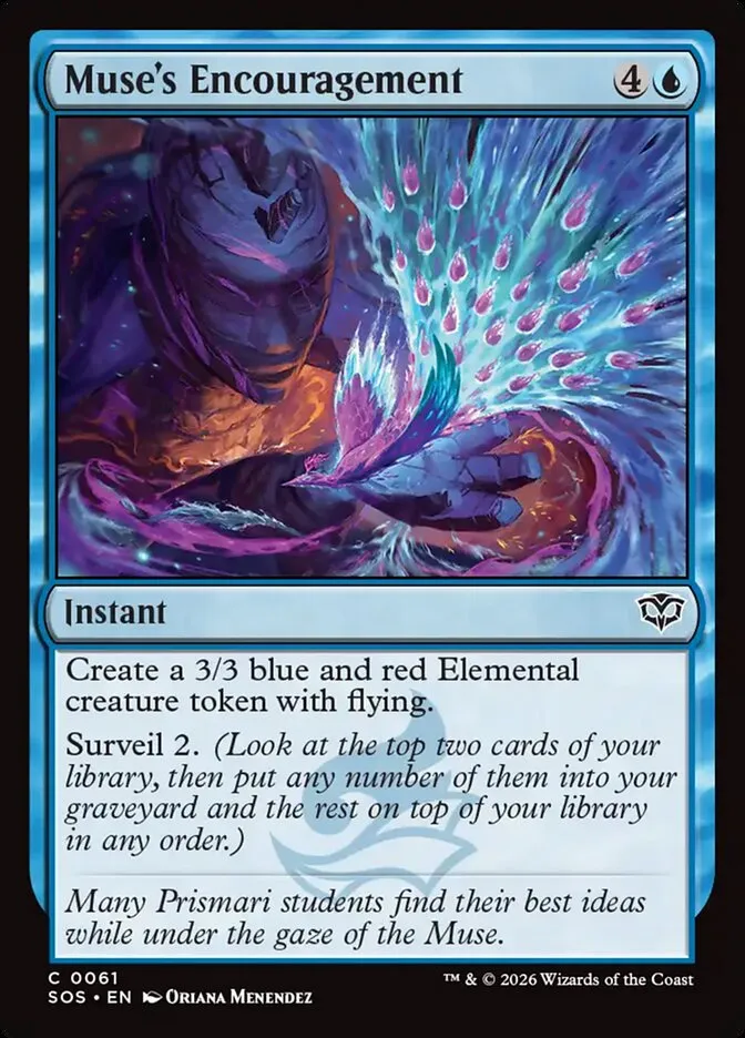 Muse's Encouragement Front Face