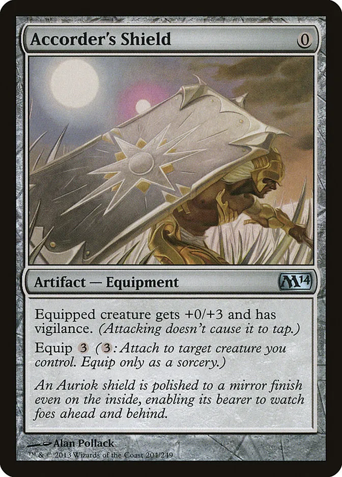 Accorder's Shield Front Face